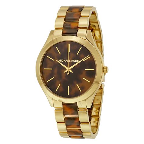 michael kors watch tortoise|mk4284 women's watch.